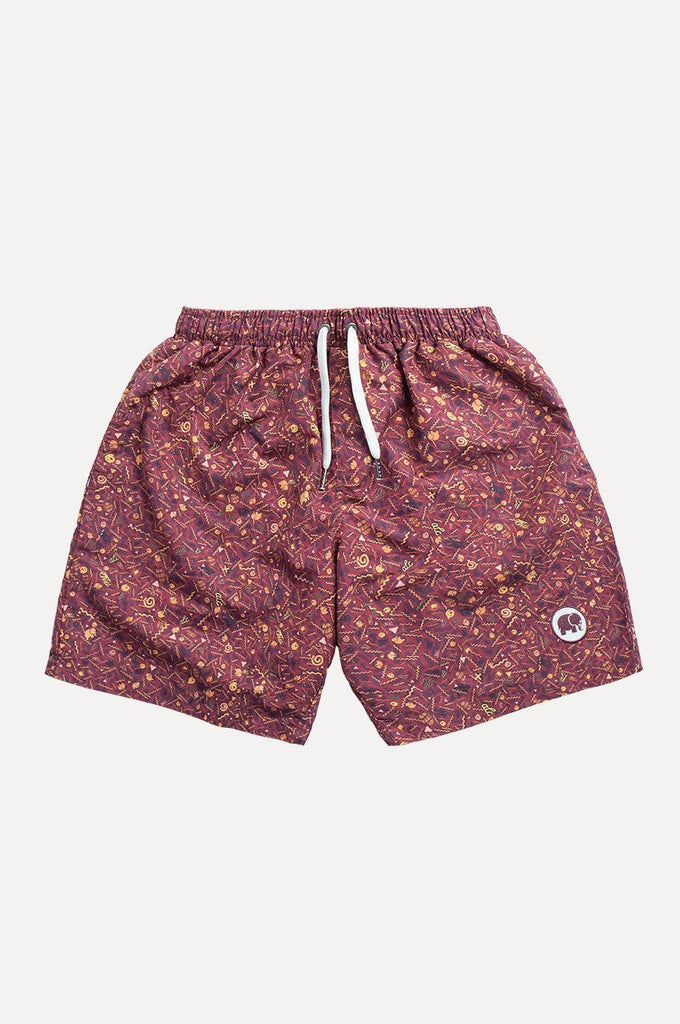 Costume da bagno Dogtown in SEAQUAL® YARN rosso