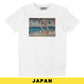T-shirt bianca con stampa manga Floating Hadoken