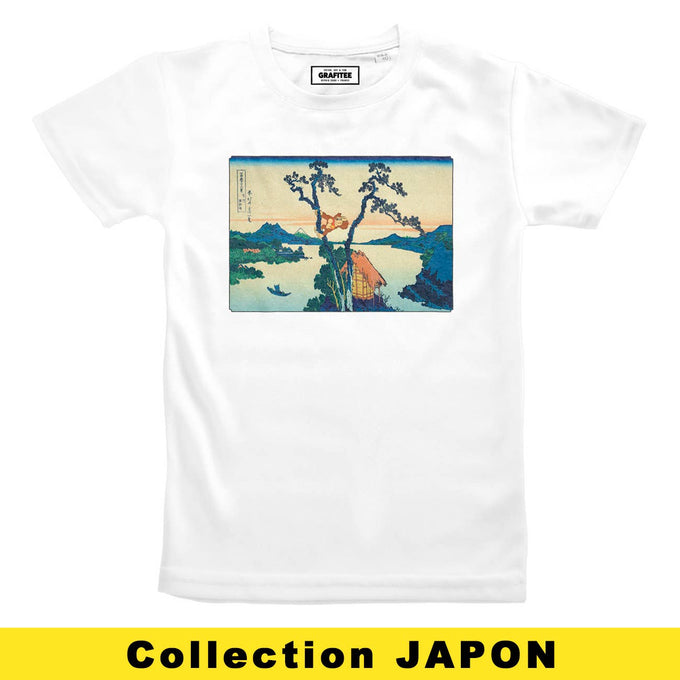 T-shirt unisex in cotone biologico con stampa Floating Jungle