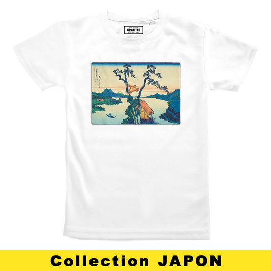T-shirt unisex in cotone biologico con stampa Floating Jungle