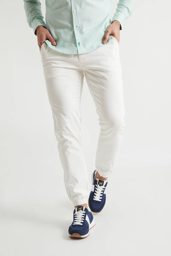 Pantaloni jogger con vita elasticizzata