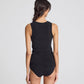 Top in lana Alberte nero