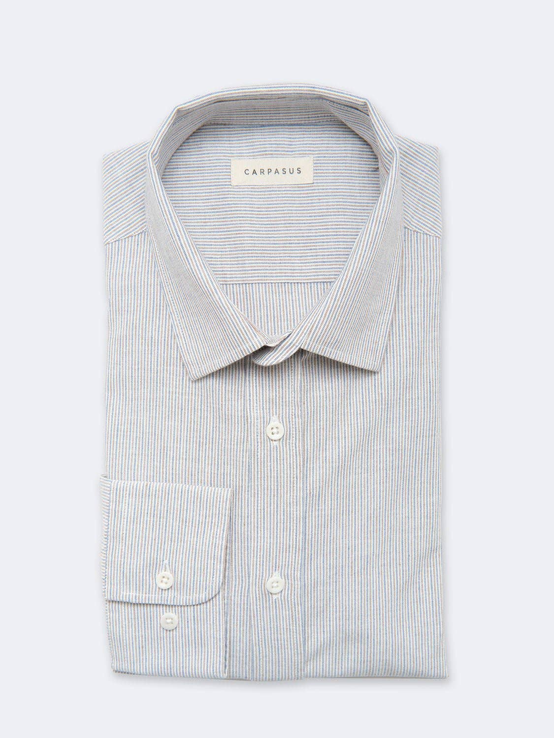 Camicia casual Forno Triple a righe sottili