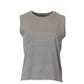 Top in maglia con collo gioiello