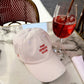 Cappellino dad hat The Spritz Club in cotone con ricamo
