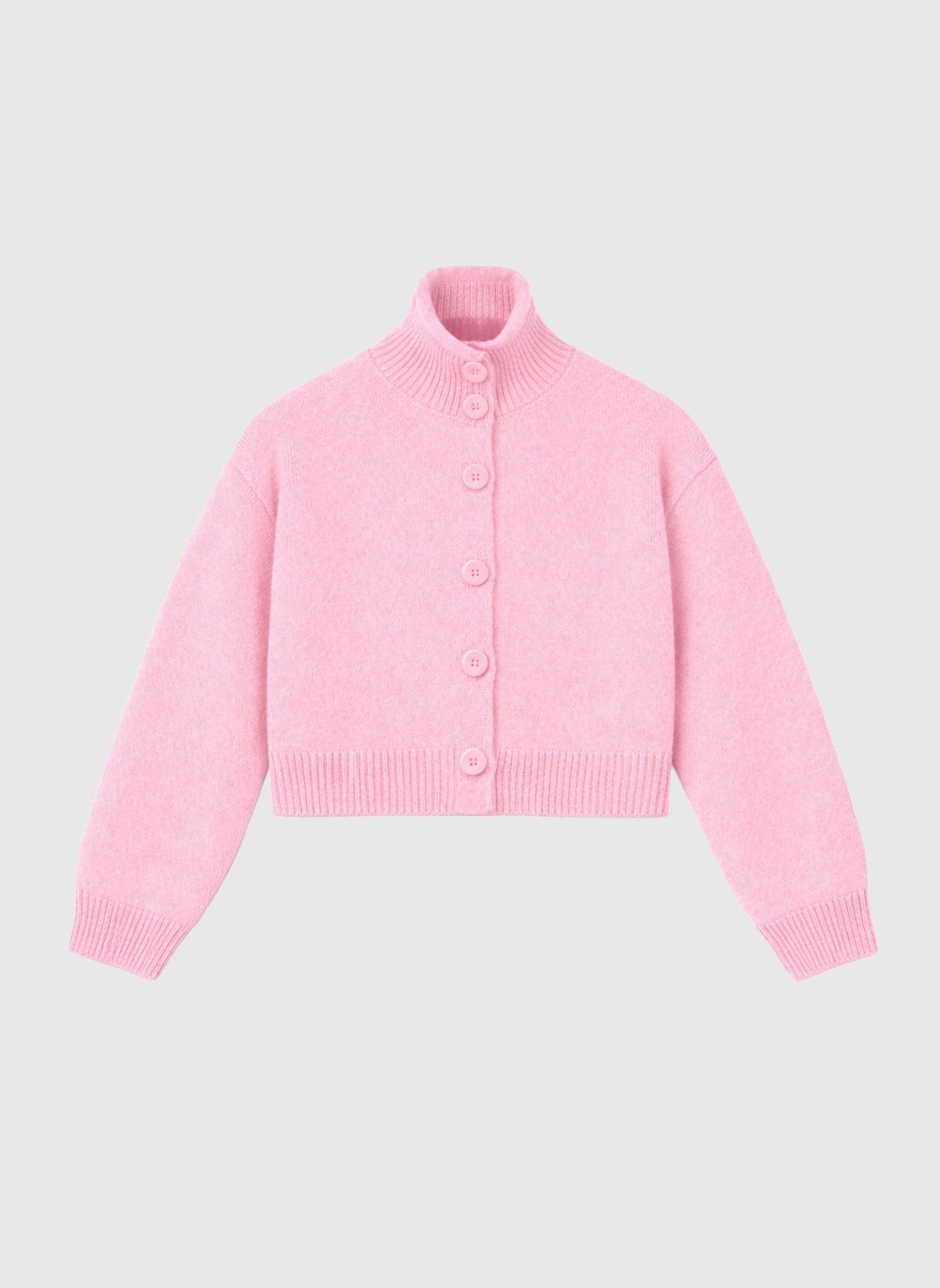 Cardigan cropped rosa Lakeyla