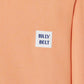 Felpa unisex arancione in cotone biologico