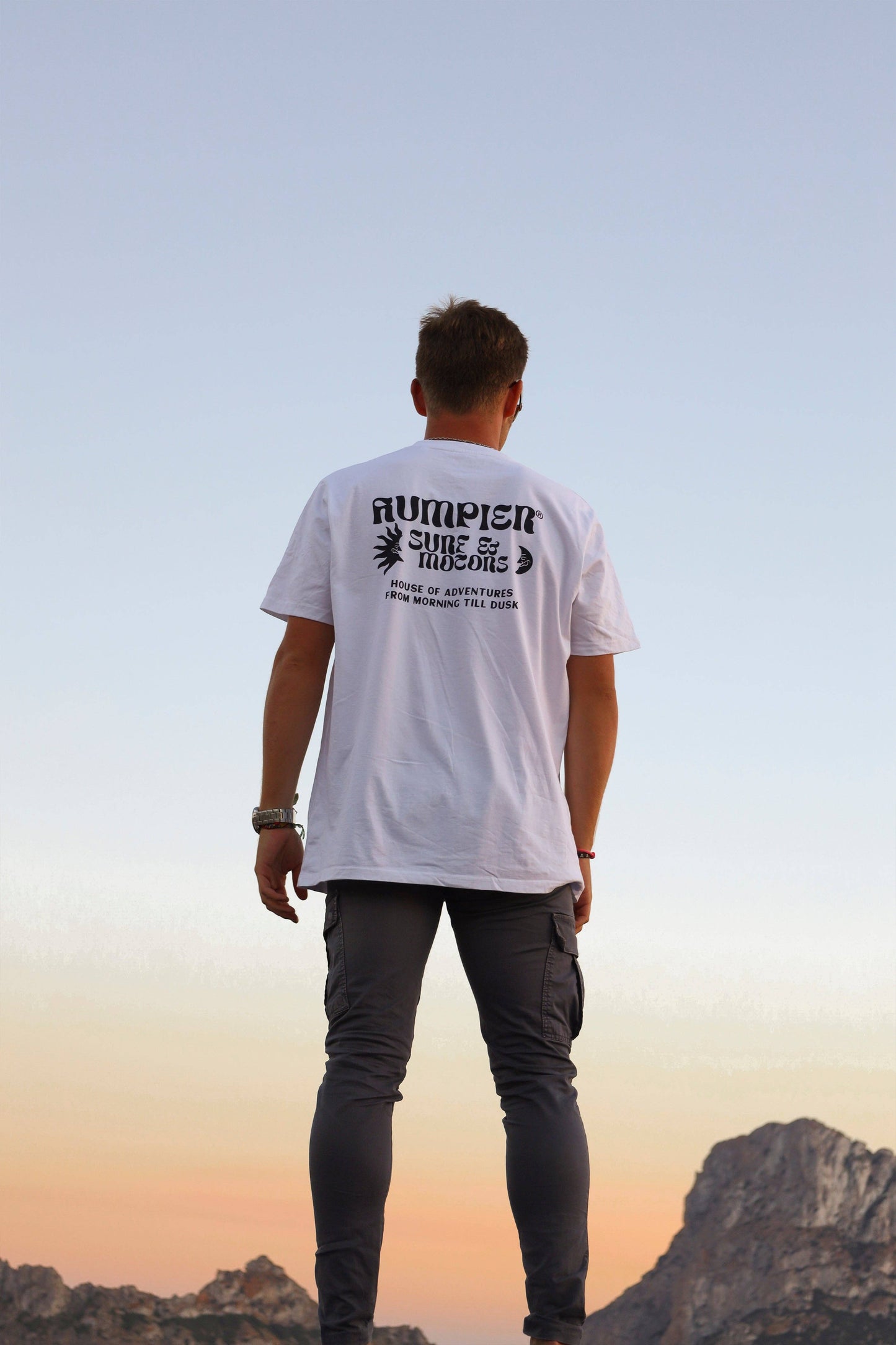 T-shirt uomo Surf & Motors in cotone biologico