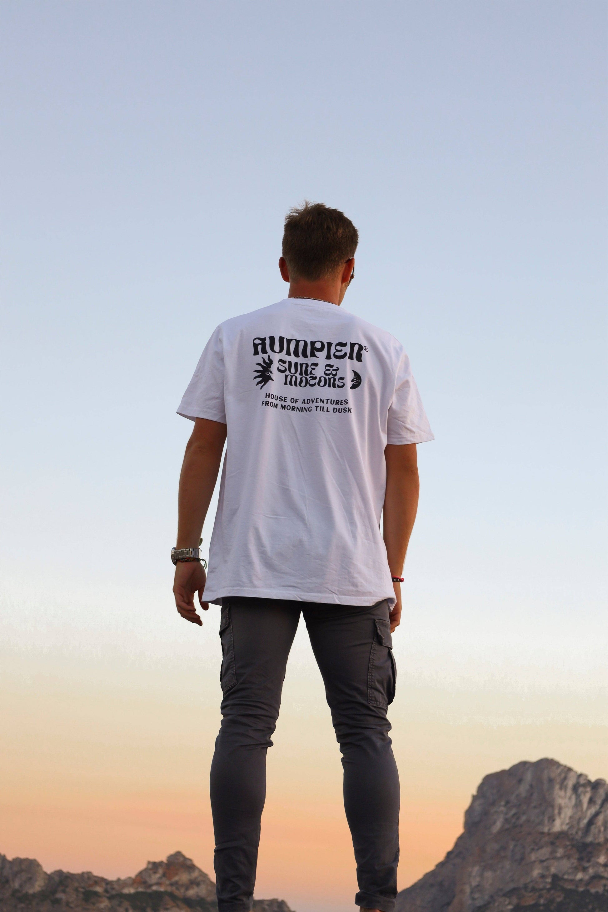 T-shirt uomo Surf & Motors in cotone biologico