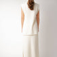 Gonna lunga a trecce in misto cashmere