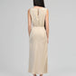 Abito midi Mirka beige
