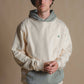 Felpa con cappuccio color block Pale Glow