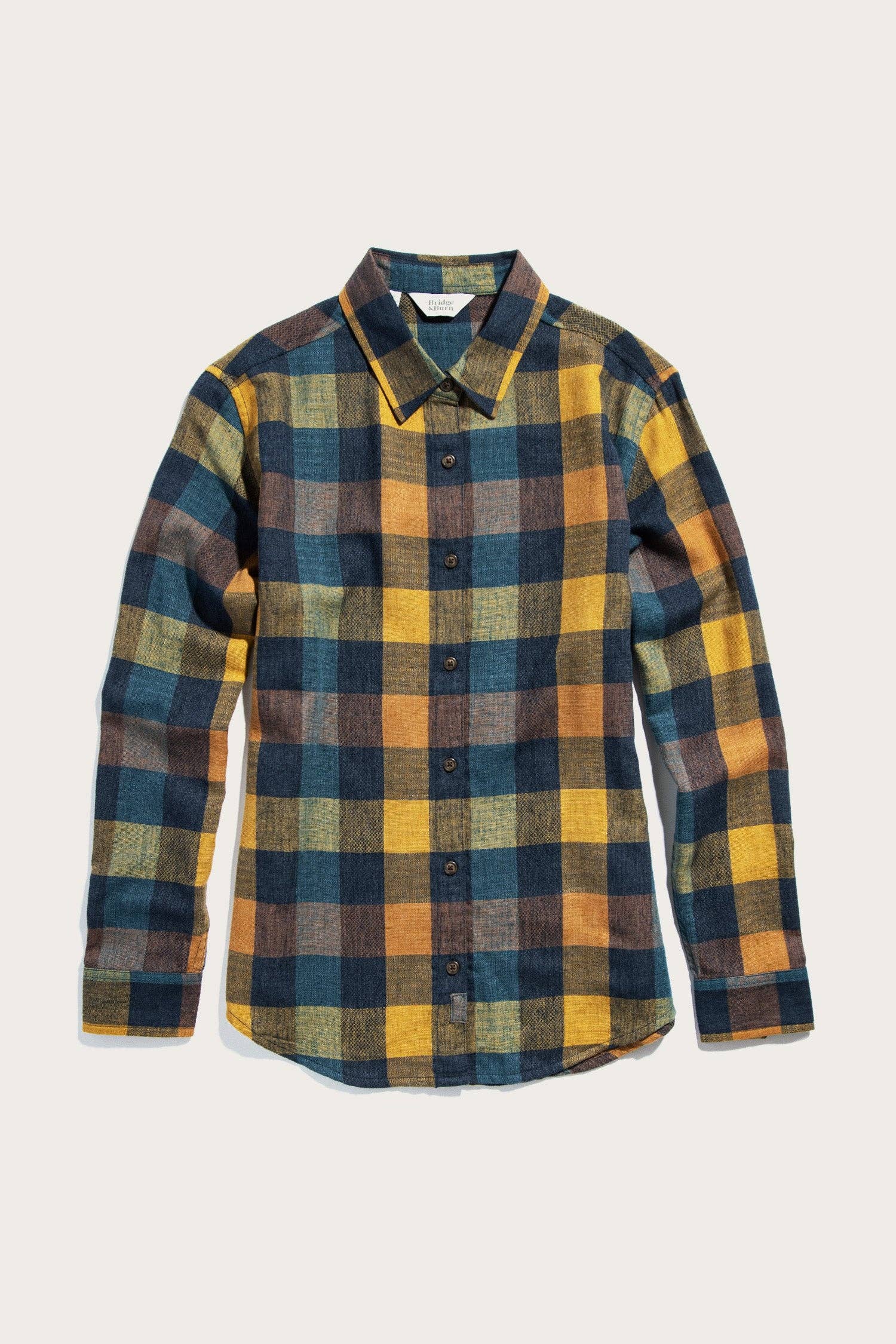 Camicia slim Olivia a quadri Moonbow
