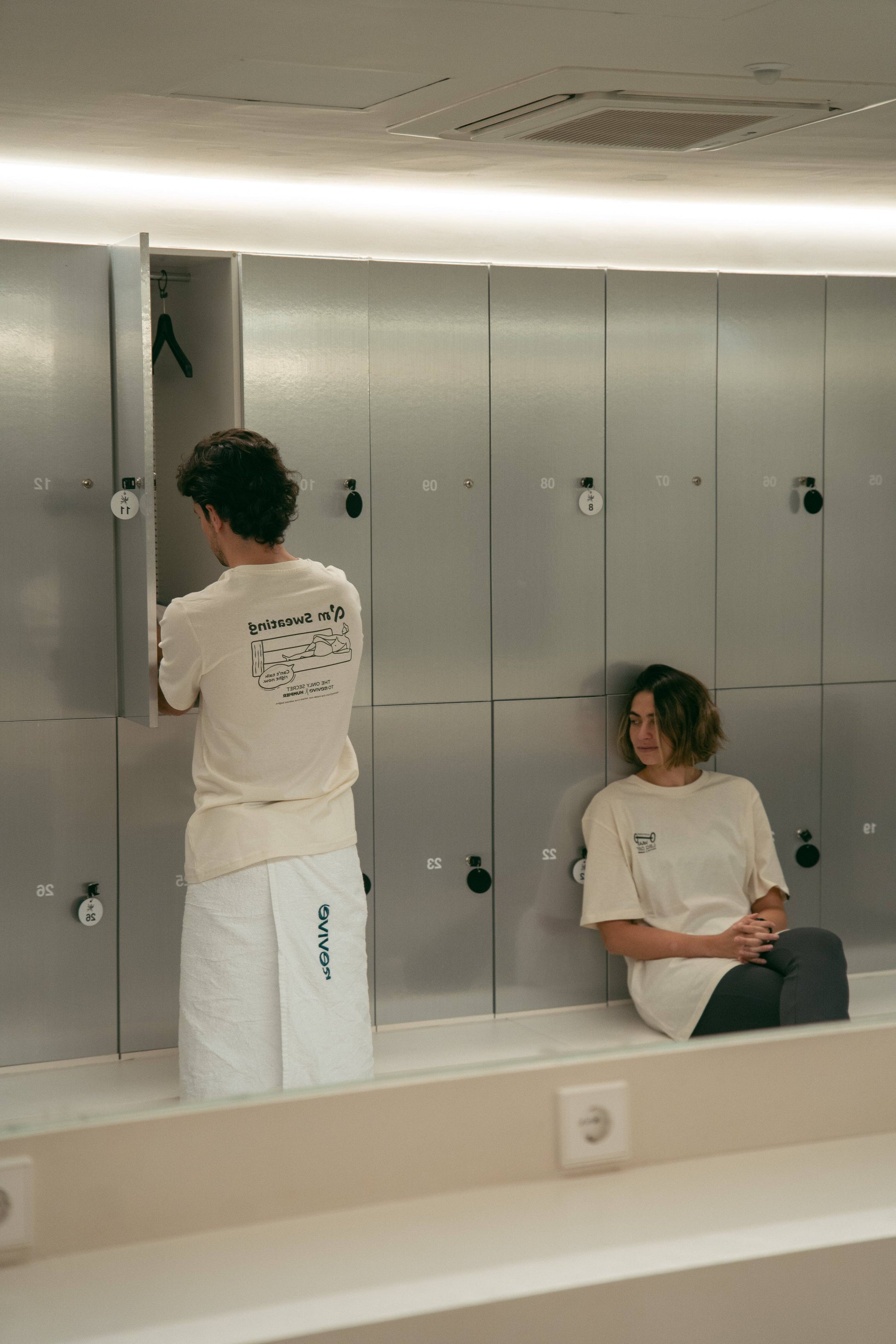 T-shirt Sauna Day in cotone biologico