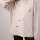 Maglione in maglia effetto vintage con dettagli distressed