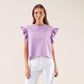 T-shirt We Are Instantes con maniche a volant