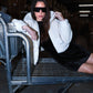 Giacca Candice in pelliccia sintetica con zip