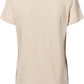 T-shirt in lino Simone grigio antico