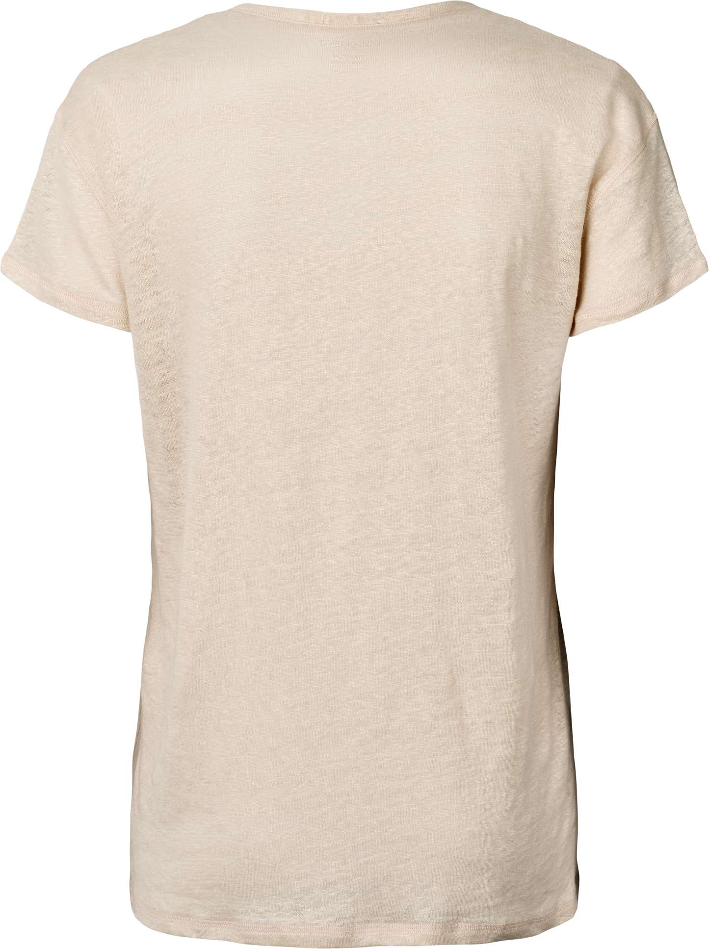 T-shirt in lino Simone grigio antico