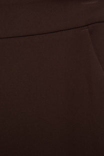 Pantaloni a gamba larga con zip laterale