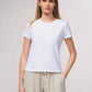 T-shirt basic a maniche corte girocollo