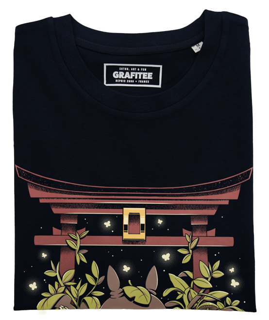 T-shirt anime Totoro in cotone biologico