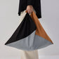 Borsa shopper color block in poliestere