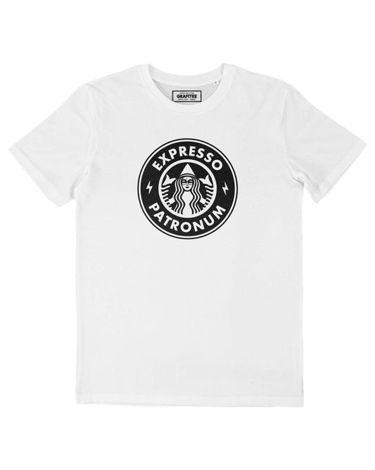 T-shirt grafica Expresso Patronum in cotone biologico
