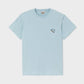 T-shirt Surfer in Cotone Biologico Azzurro Chiaro