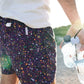 Costume da bagno uomo Dogtown in filato SEAQUAL® viola