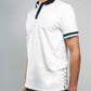 Polo uomo antimacchia Santorini in cotone piqué