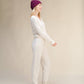 Berretto a coste in misto cashmere