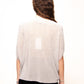 Mini kimono glitterato in maglia 3D