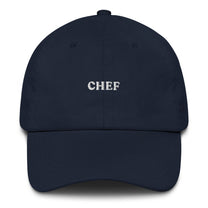 Cappellino da baseball in cotone ricamato “Chef”