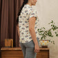 Camicia Bea a maniche corte con stampa Aloha Floral