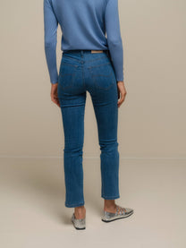 Jeans skinny da donna in denim