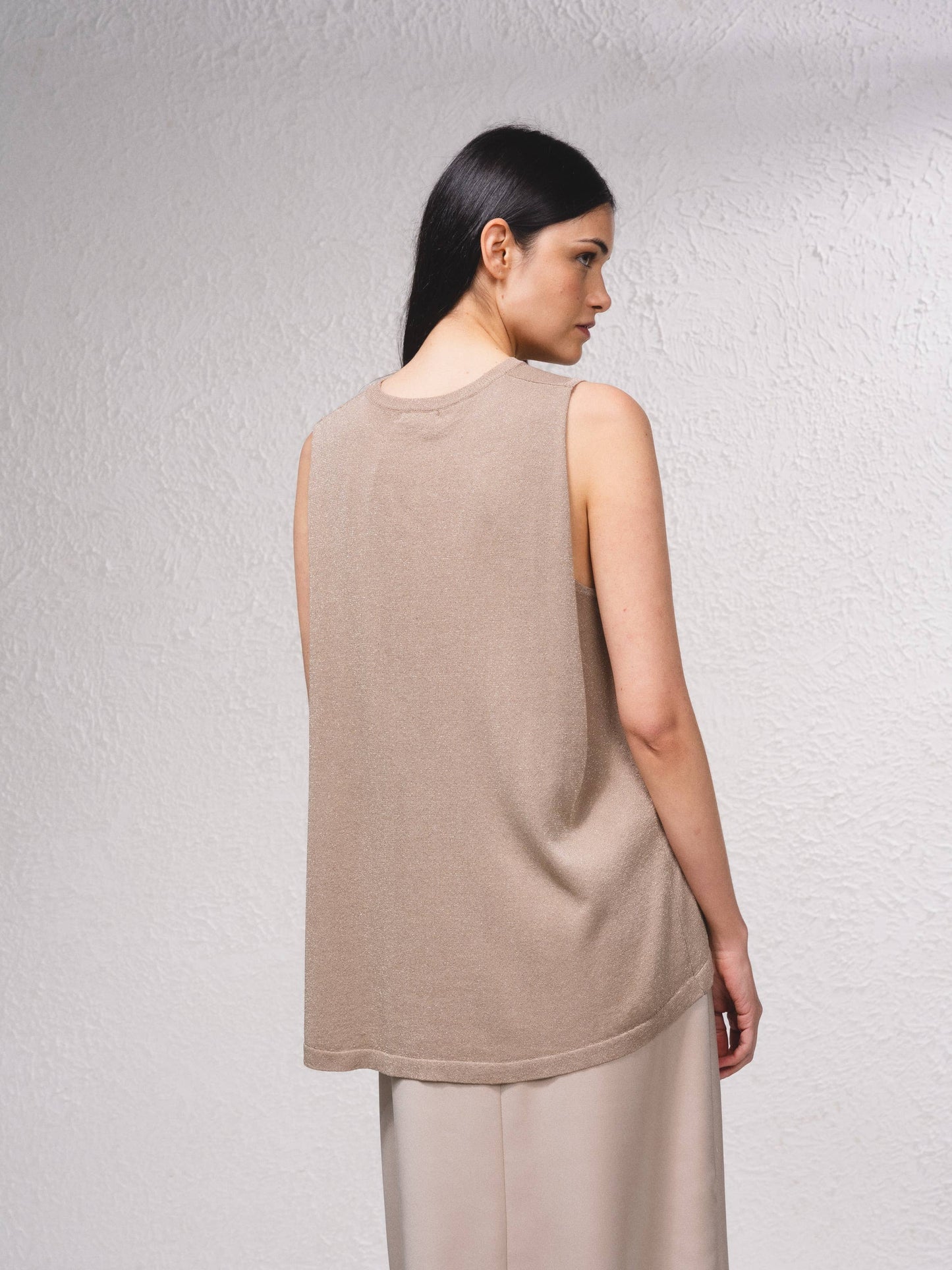 Top fluido metallizzato