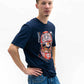 T-shirt Daruma Ramen Giapponese in Cotone Biologico