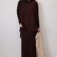 Camicia oversize con nastro e design fluido