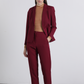 Blazer classico bordeaux da donna