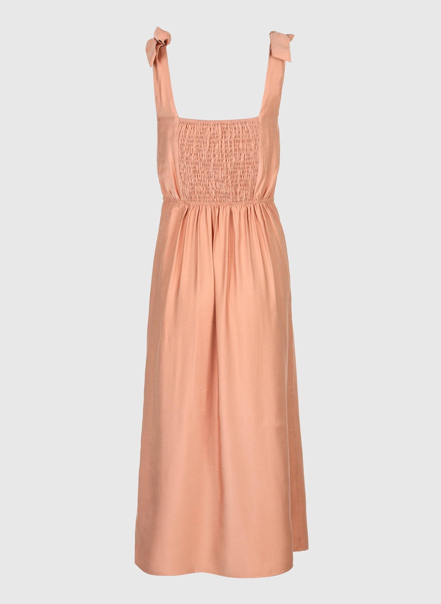 Vestito midi Manta terracotta