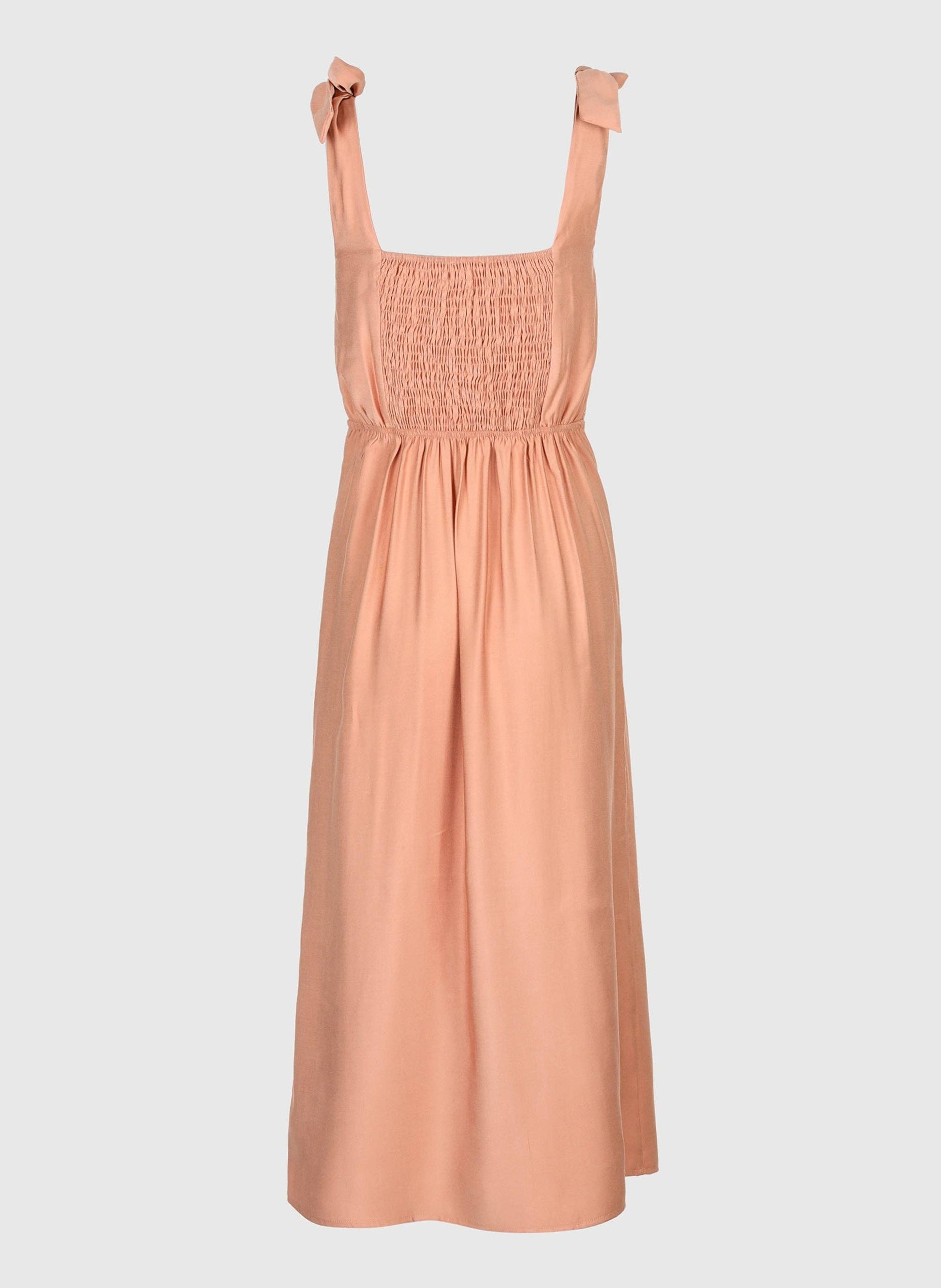Vestito midi Manta terracotta