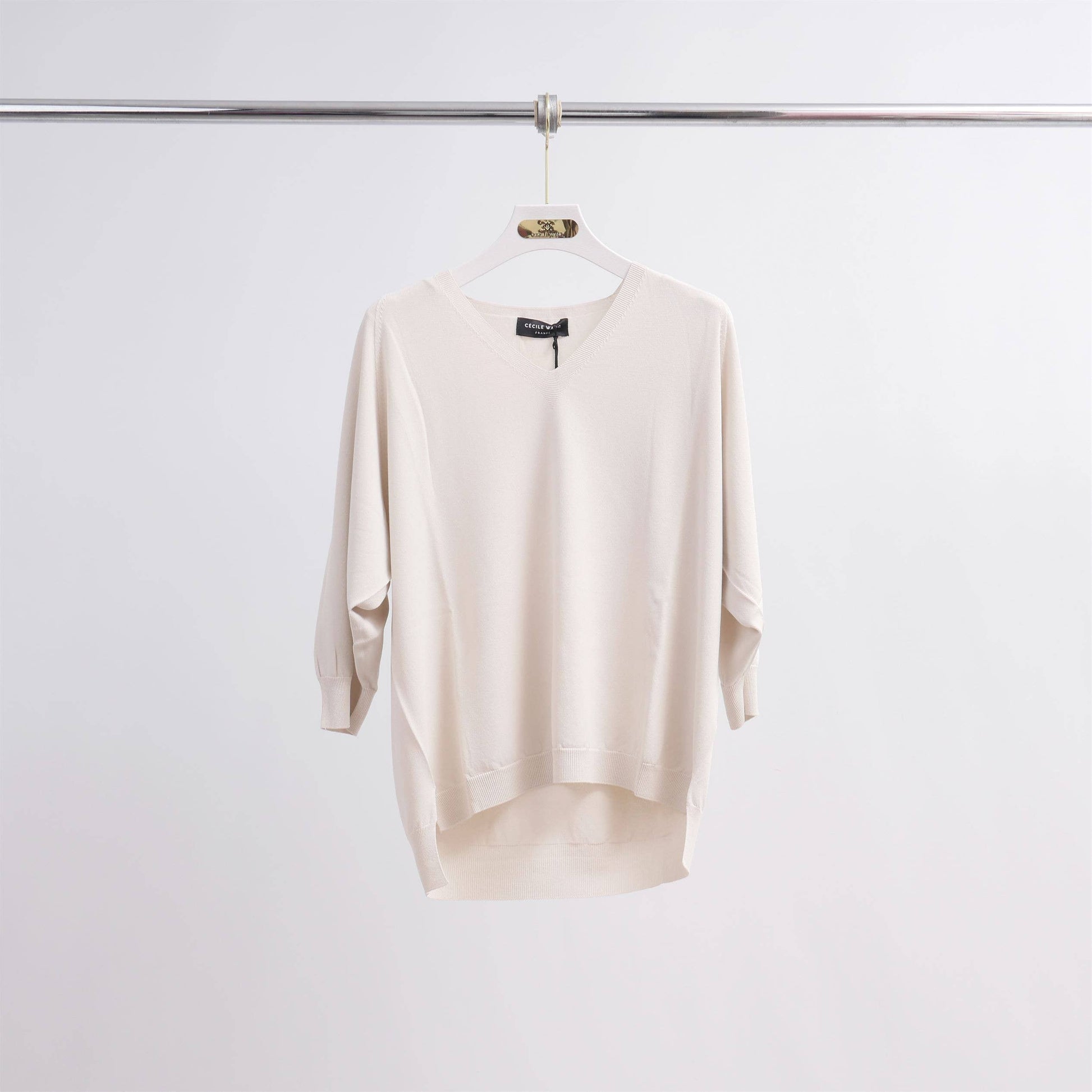 Maglione leggero con scollo a V