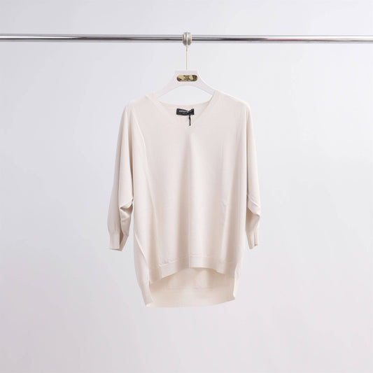 Maglione leggero con scollo a V