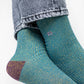 Calzini vintage glitter teal