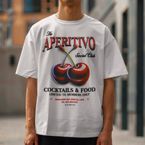T-shirt unisex in cotone biologico Aperitivo Social Club