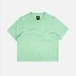 T-shirt essenziale pigmentata da donna Dusty Aqua