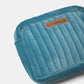 Borsa in velluto trapuntato con zip