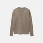 Cardigan in maglia strutturata con scollo a V
