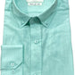 Camicia in voile di cotone verde tenue